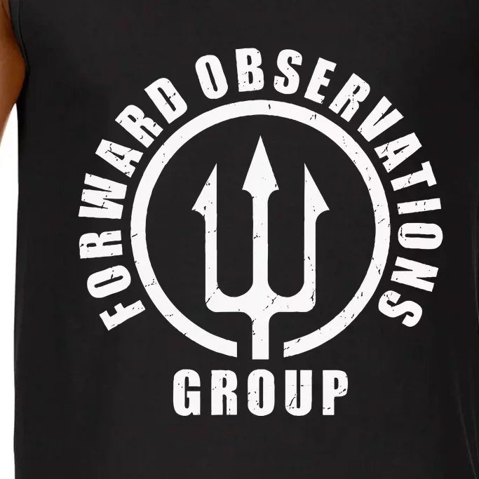 Forward Observations Group. Fog Trident Spear Comfort Colors® Tank Top