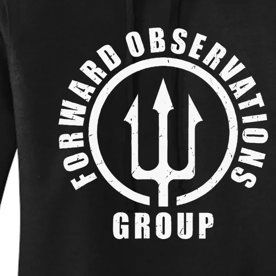 Forward Observations Group. Fog Trident Spear Women's Pullover Hoodie