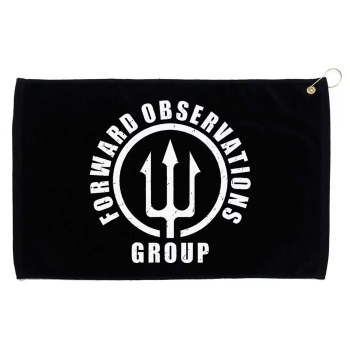 Forward Observations Group. Fog Trident Spear Grommeted Golf Towel