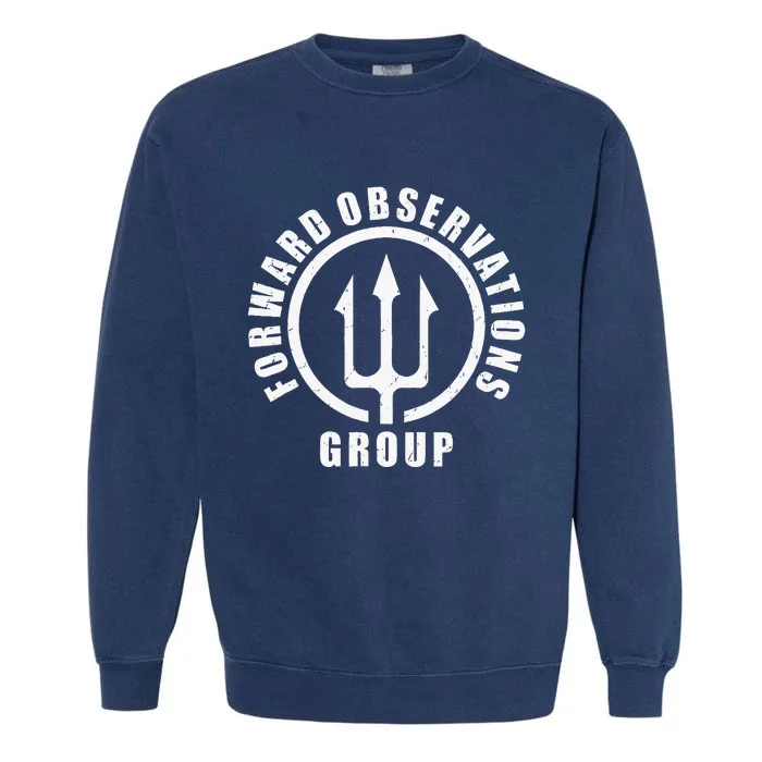 Forward Observations Group. Fog Trident Spear Garment-Dyed Sweatshirt