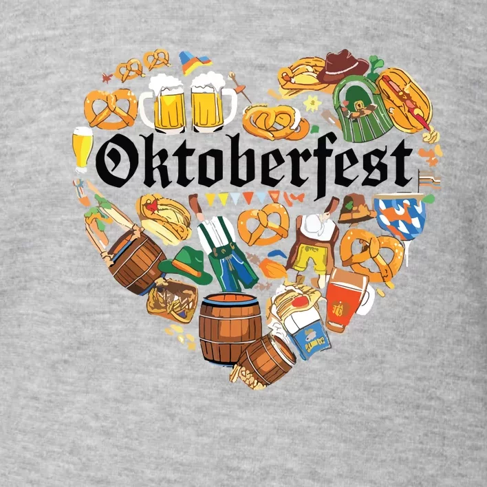 Funny Oktoberfest German Bavarian Women Beer Fest Toddler Sweatshirt