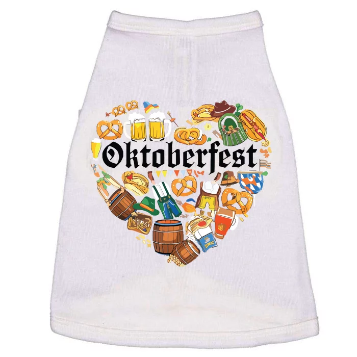 Funny Oktoberfest German Bavarian Women Beer Fest Doggie Tank