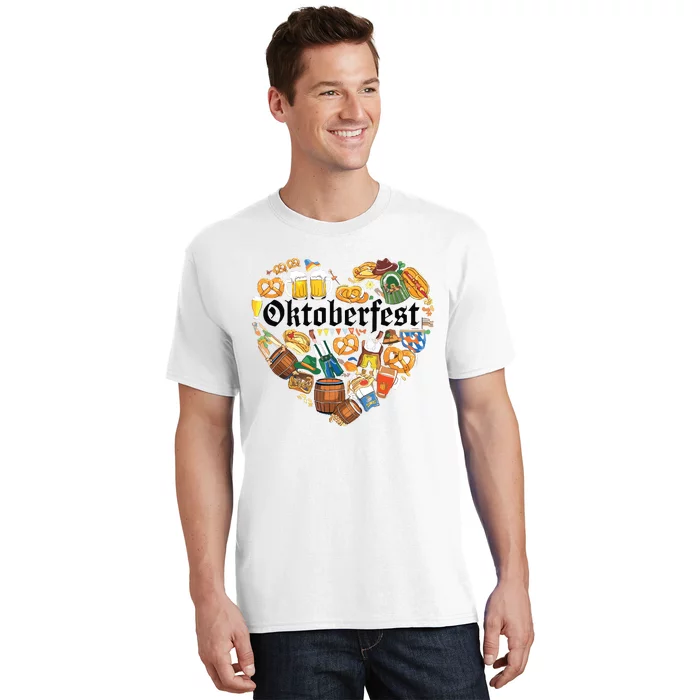 Funny Oktoberfest German Bavarian Women Beer Fest T-Shirt