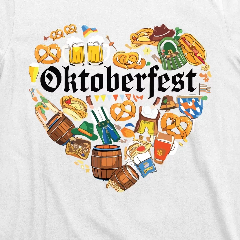 Funny Oktoberfest German Bavarian Women Beer Fest T-Shirt