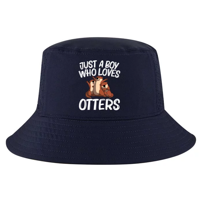 Funny Otter Gift For Boys Sea Otter Animal Pet Costume Gift Cool Comfort Performance Bucket Hat