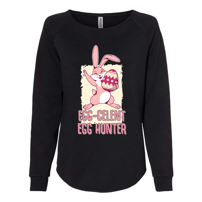 Frohe Ostern Gift Egggiftcelent Egg Hunter Funny Easter Gift Womens California Wash Sweatshirt