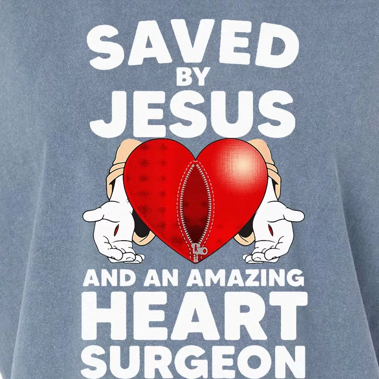 Funny Open Heart Surgery Design For Men Women Heart Patients Garment-Dyed Women's Muscle Tee