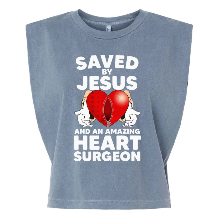 Funny Open Heart Surgery Design For Men Women Heart Patients Garment-Dyed Women's Muscle Tee