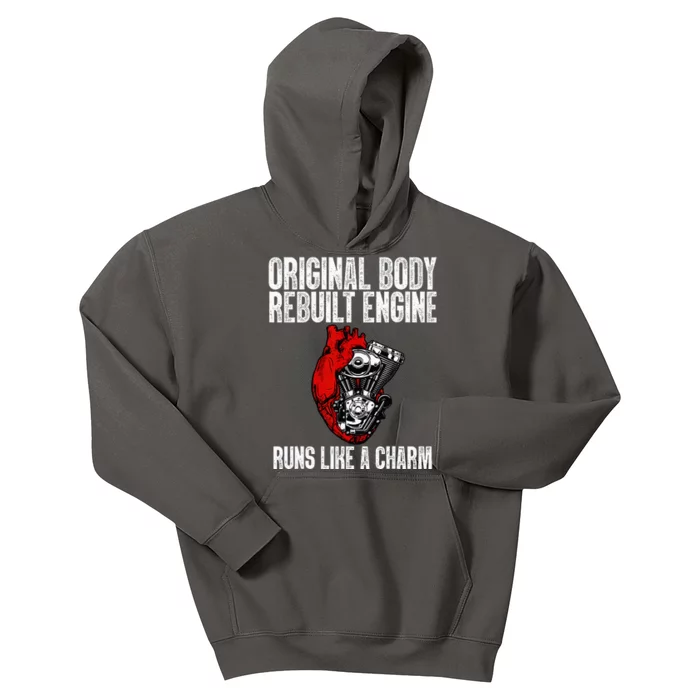 Funny Open Heart Surgery Recovery Survivor Gift Kids Hoodie