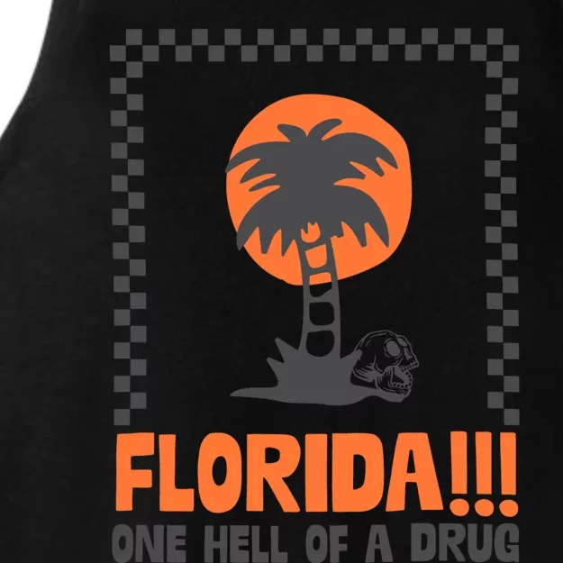 Florida One Hell Of A Drug Tortured Poets Ttpd Ladies Tri-Blend Wicking Tank