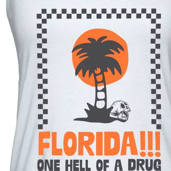 Florida One Hell Of A Drug Tortured Poets Ttpd Ladies Essential Flowy Tank