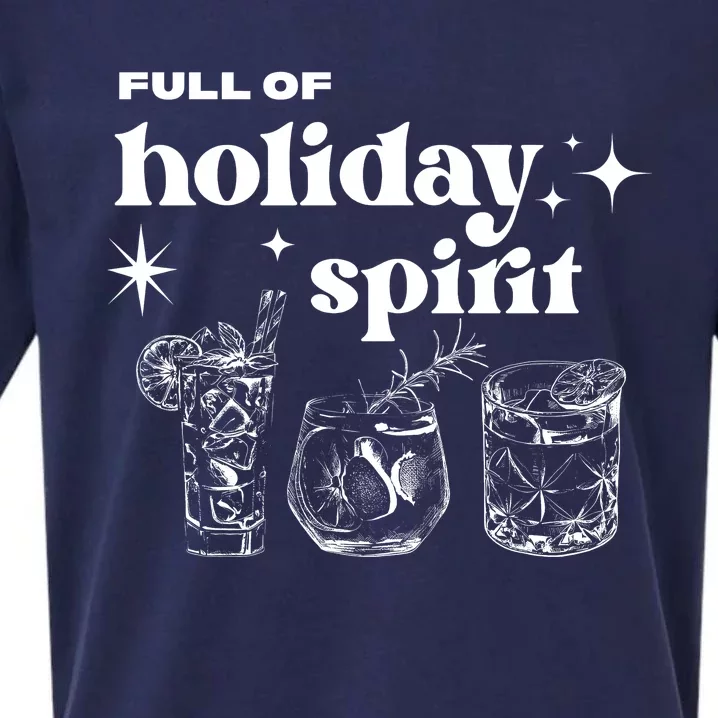 Full Of Holiday Spirit Sueded Cloud Jersey T-Shirt