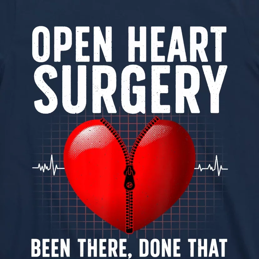 Funny Open Heart Surgery Art For Men Women CHD Surgery Lover T-Shirt