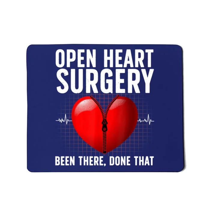 Funny Open Heart Surgery Art For Men Women CHD Surgery Lover Mousepad