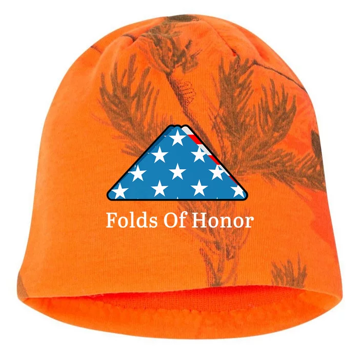 Folds Of Honor Fallen Military First Responders Patriotic Gift Kati - Camo Knit Beanie