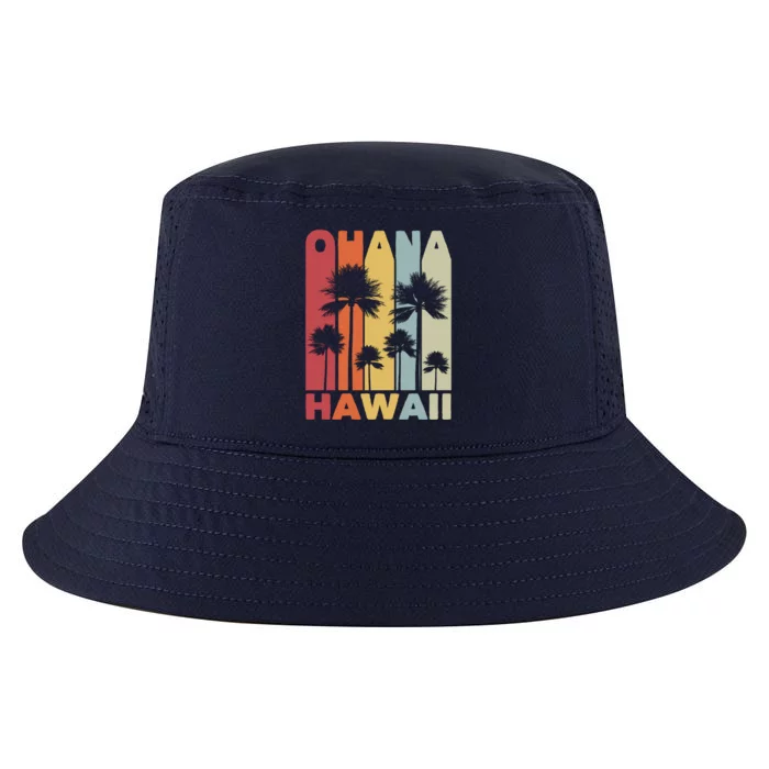 Family Ohana Hawaiian Retro Hawaii Tropical Summer Vacation Gift Cool Comfort Performance Bucket Hat