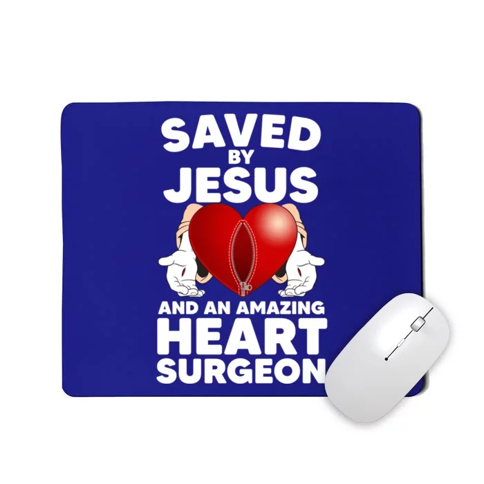 Funny Open Heart Surgery Design Heart Patients Meaningful Gift Mousepad