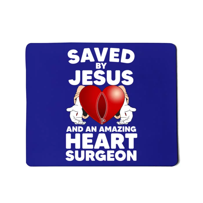 Funny Open Heart Surgery Design Heart Patients Meaningful Gift Mousepad