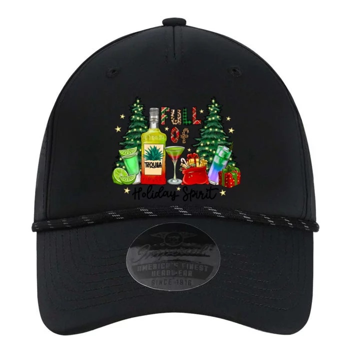 Full Of Holiday Spirit Christmas Tequila Ing Party Xmas Great Gift Performance The Dyno Cap