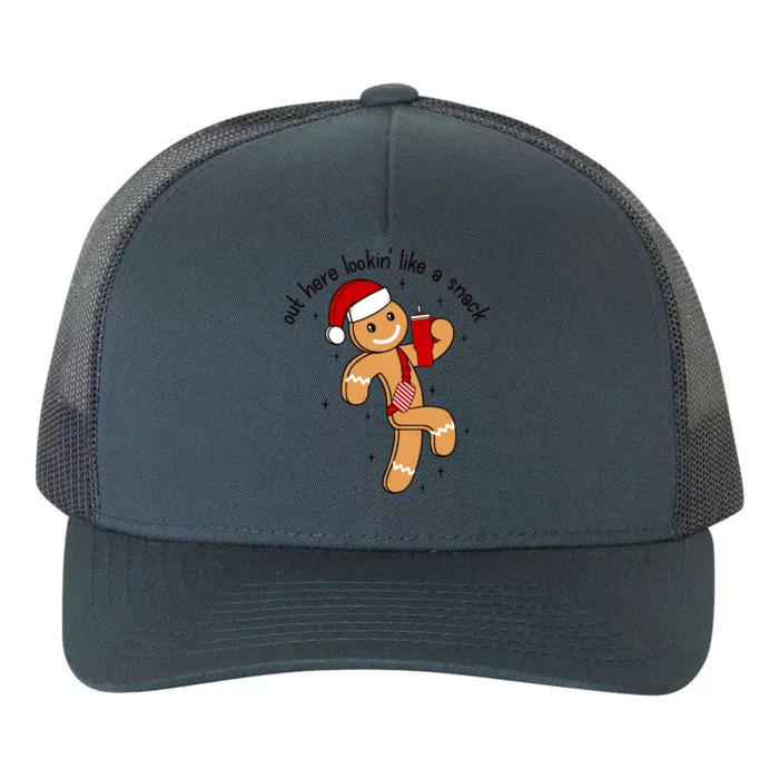 Funny Out Here Lookin Like A Snack Gift Yupoong Adult 5-Panel Trucker Hat