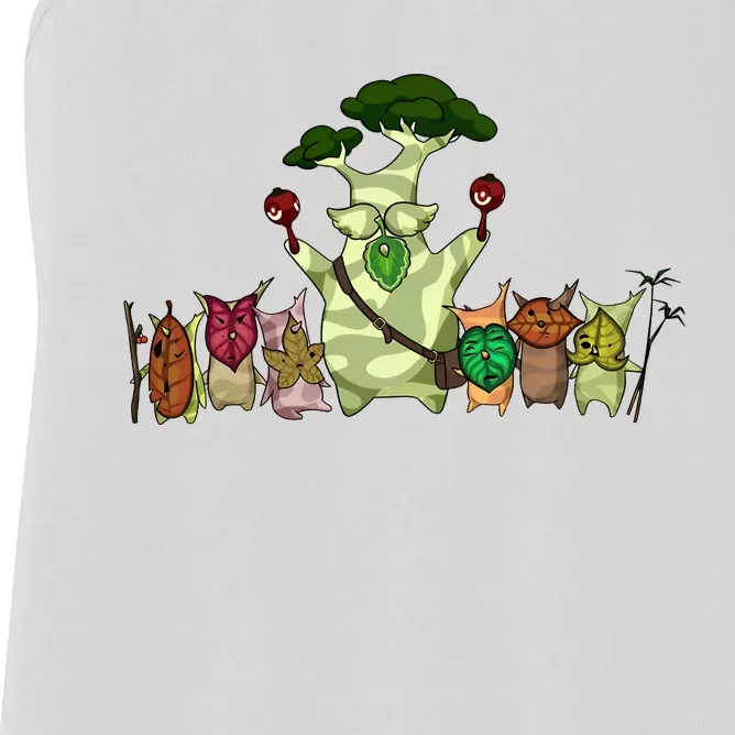 Flora Of Hyrule Korok Hylian Lover Perfect Gift Idea Women's Racerback Tank