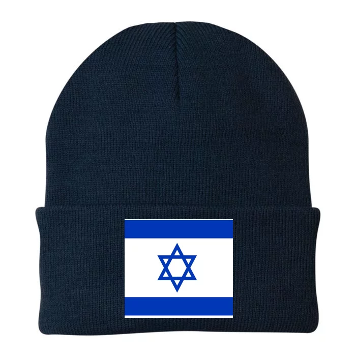 Flag of Israel Knit Cap Winter Beanie