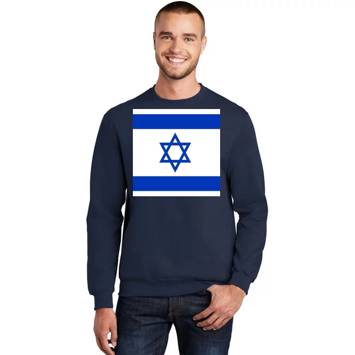 Flag of Israel Tall Sweatshirt