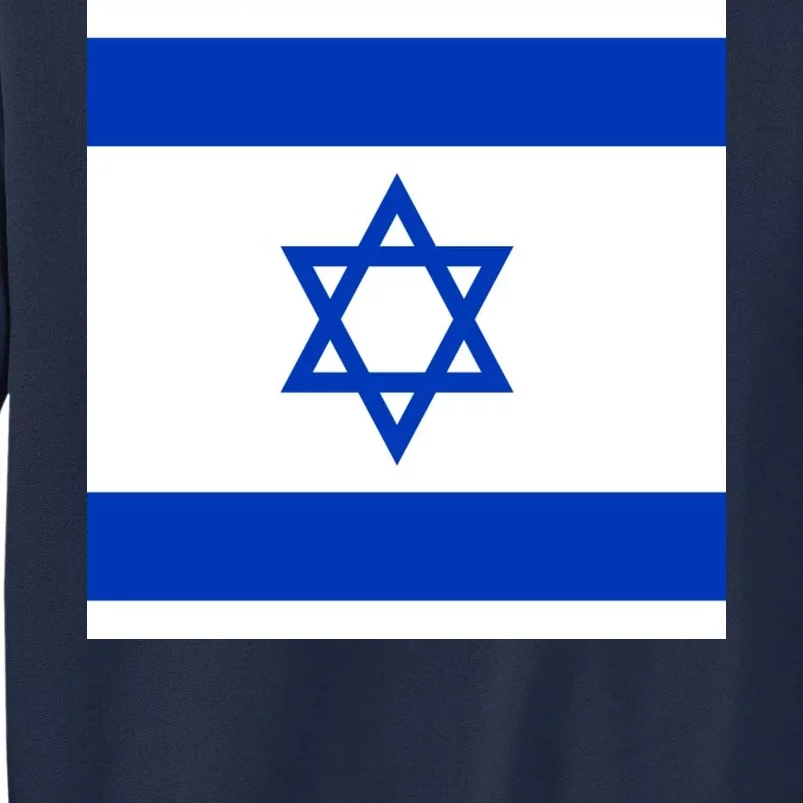 Flag of Israel Tall Sweatshirt