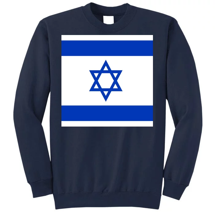 Flag of Israel Tall Sweatshirt