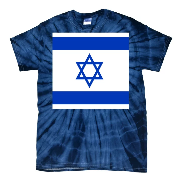 Flag of Israel Tie-Dye T-Shirt