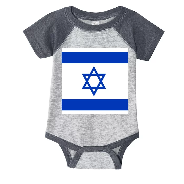 Flag of Israel Infant Baby Jersey Bodysuit