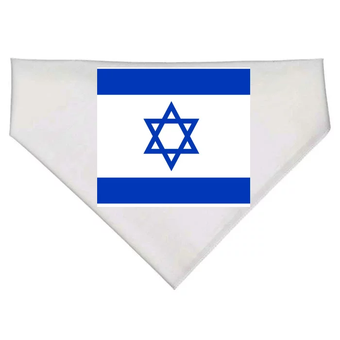 Flag of Israel USA-Made Doggie Bandana