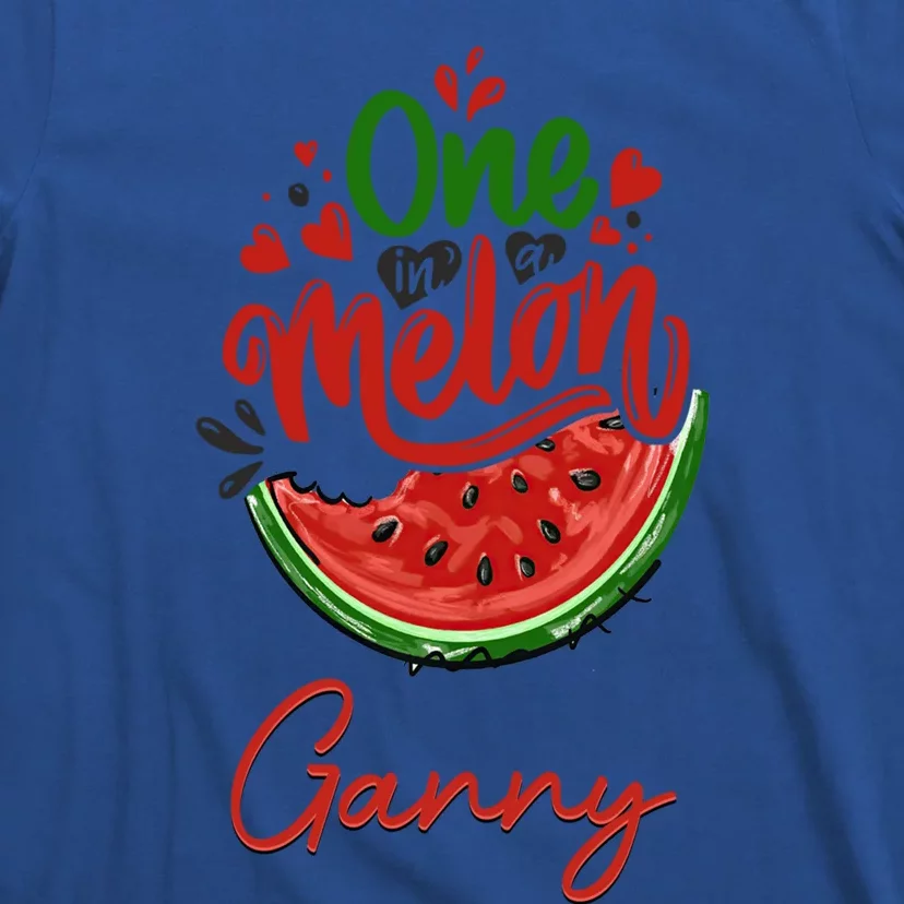 Funny One In A Melon Ganny Matching Group Gift T-Shirt