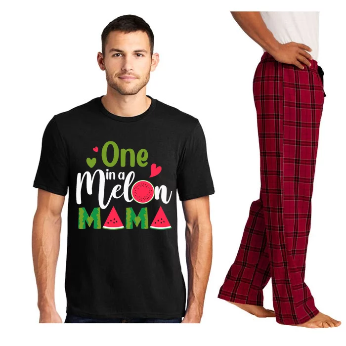 Family One In A Melon Mama Birthday Party Matching Family Pajama Set