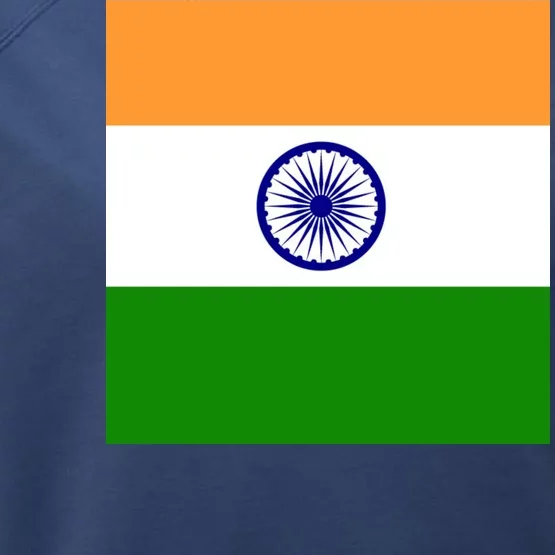 Flag of India Performance Fleece Hoodie