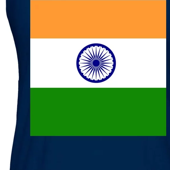 Flag of India Ladies Essential Flowy Tank