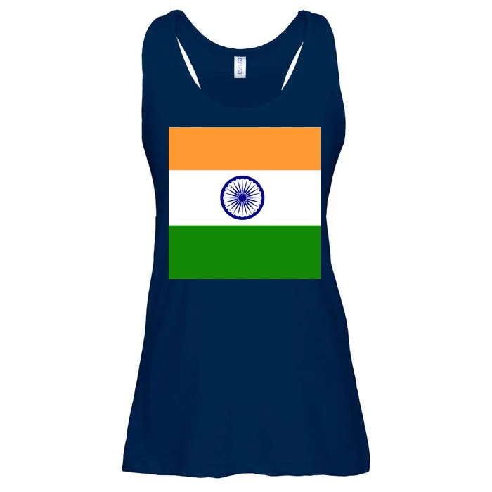 Flag of India Ladies Essential Flowy Tank