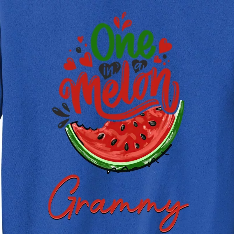 Funny One In A Melon Grammy Matching Group Gift Sweatshirt