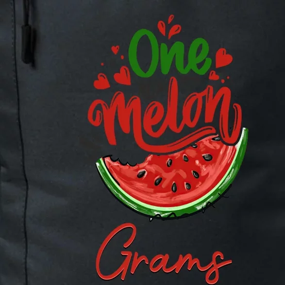 Funny One In A Melon Grams Matching Group Cool Gift Daily Commute Backpack