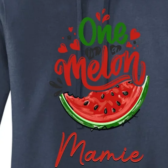 Funny One In A Melon Mamie Matching Group Gift Women's Pullover Hoodie