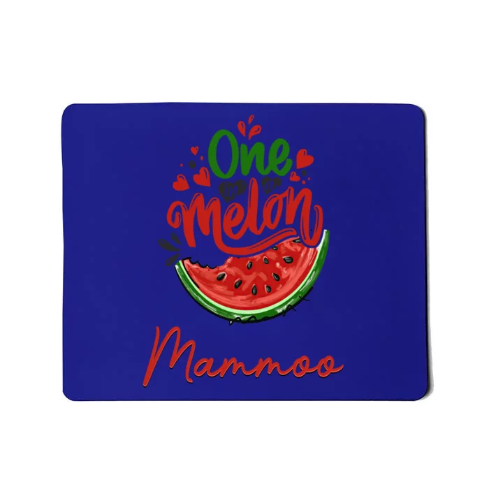 Funny One In A Melon Mammoo Matching Group Gift Mousepad