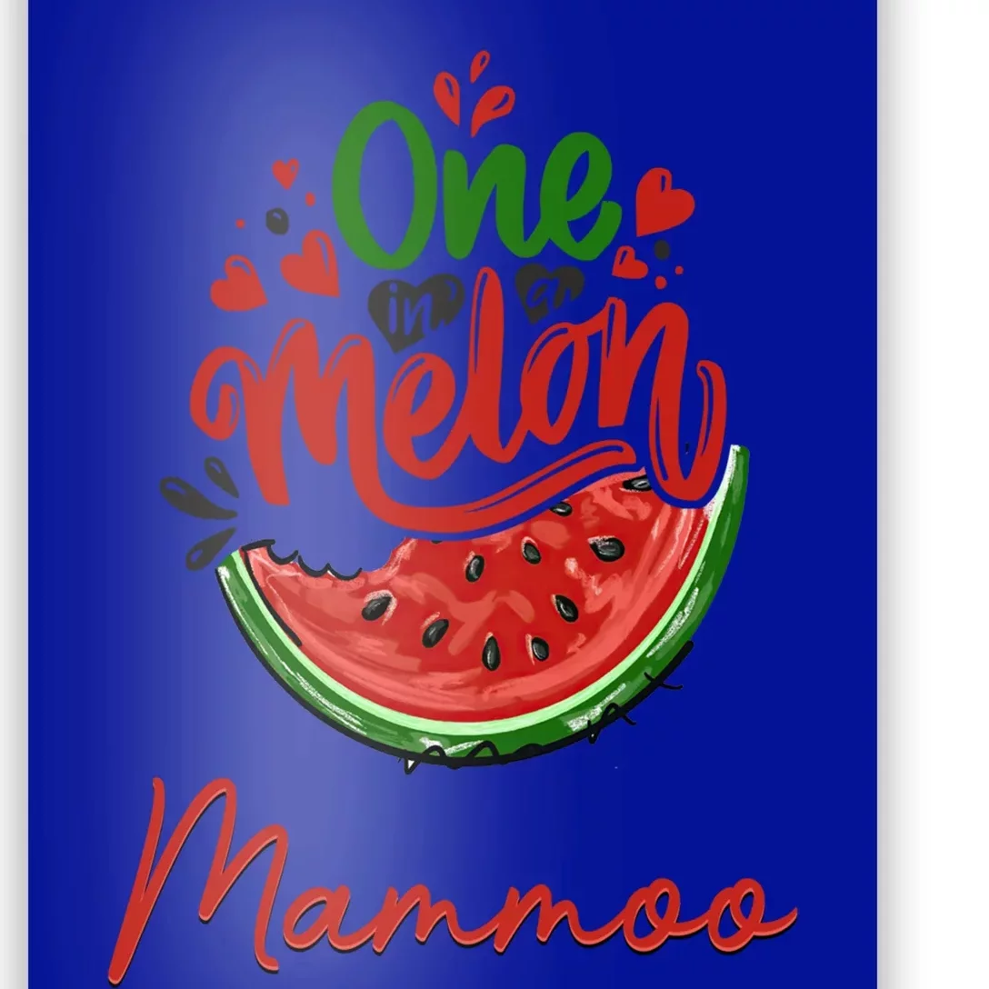 Funny One In A Melon Mammoo Matching Group Gift Poster