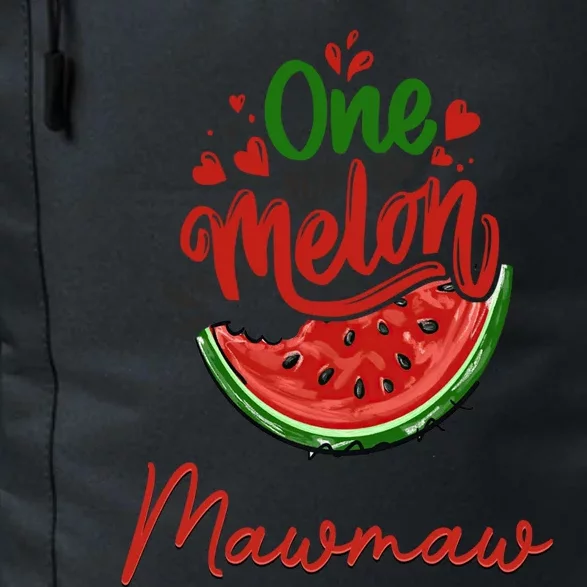 Funny One In A Melon Mawmaw Matching Group Meaningful Gift Daily Commute Backpack