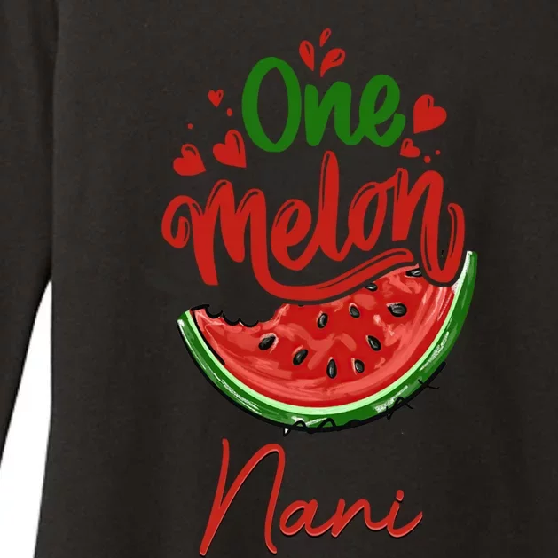 Funny One In A Melon Nani Matching Group Gift Womens CVC Long Sleeve Shirt