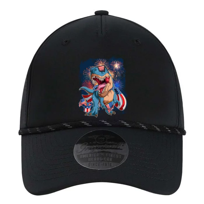 Fourth Of July USA American Flag Trex Performance The Dyno Cap