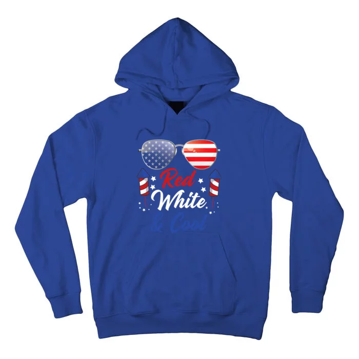 Fourth Of July 4th July Red White And Blue Patriotic Meaningful Gift Tall Hoodie