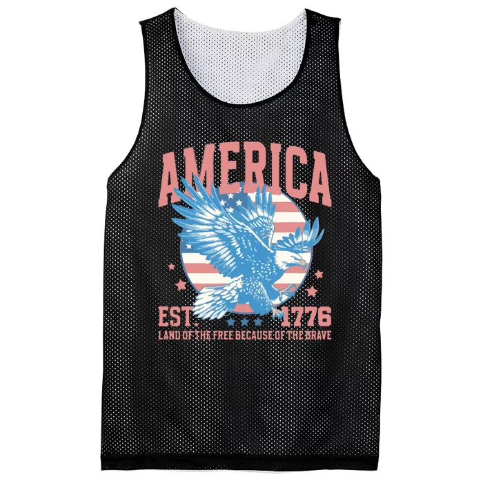 Fourth Of July 1776 Mesh Reversible Basketball Jersey Tank