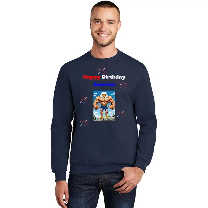 Fourth Of July Happy Birthday America Sweatshirt