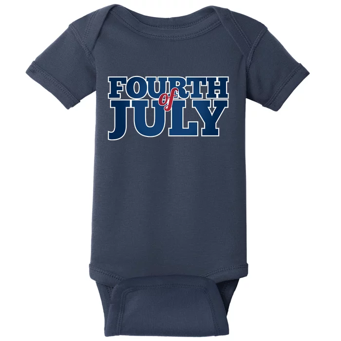 Fourth Of July Patriotic Holiday Baby Bodysuit