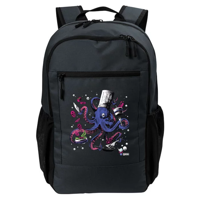 Funny Octopus Kitchen Chef Humor Daily Commute Backpack